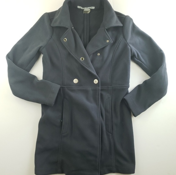 Athleta womens button down peacoat size small gray - Picture 1 of 6